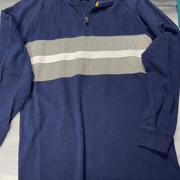 Chaps Men's Large long sleeved  1/4 zip pullover - Picture 7 of 9